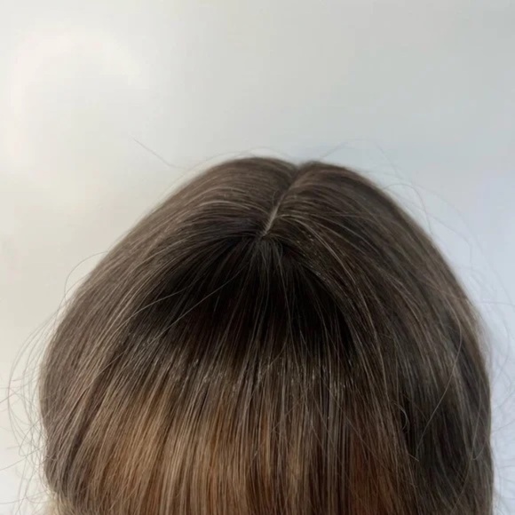 ASHY BALAYAGE blonde Wig wit bangs - Picture 3 of 10